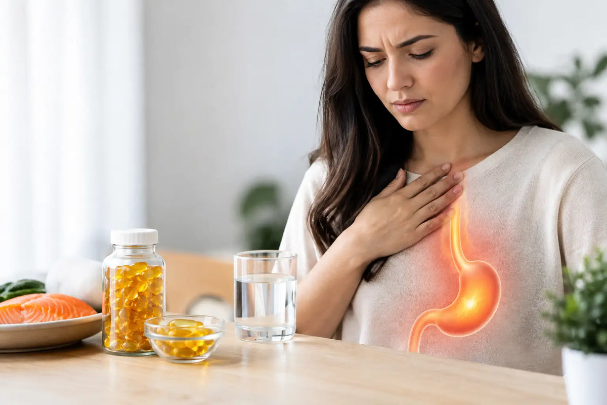 Ômega 3 causa refluxo? Entenda e reduza o incômodo