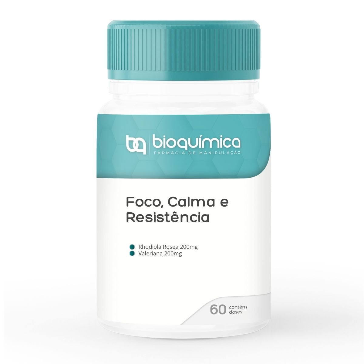 Rhodiola Rosea 200mg e Valeriana 200mg: seu adaptógeno natural para gestão de estresse e ansiedade. Promove foco, energia diurna e sono reparador.