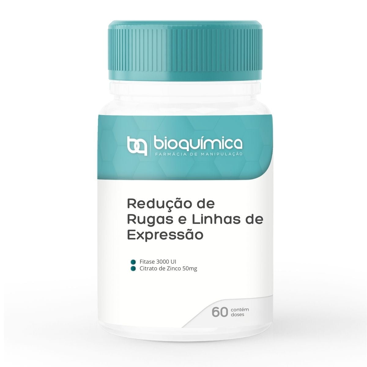 Otimize seu Botox com Fitase 3000 UI + Citrato de Zinco 50 mg. Aumente a absorção de zinco e prolongue resultados estéticos. Suporte Tecidual avançado.