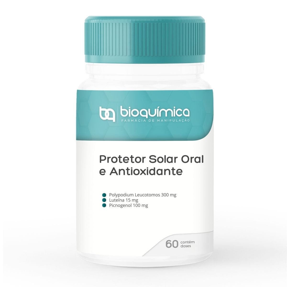 Fotoprotetor Oral com Polypodium, Luteína e Picnogenol. Reforce sua Proteção Solar em Cápsulas contra UVA/UVB, luz azul e melasma. Antioxidante para Pele.