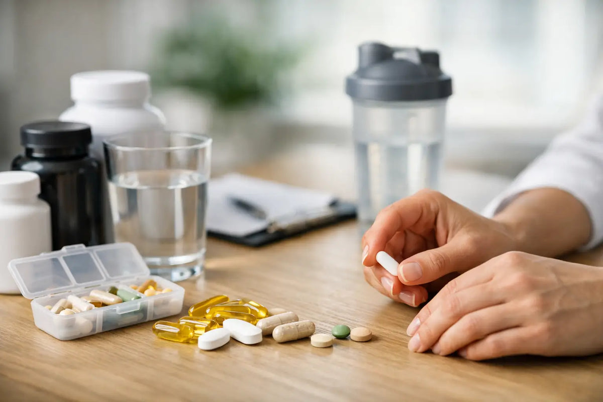 Como combinar suplementos com segurança na rotina
