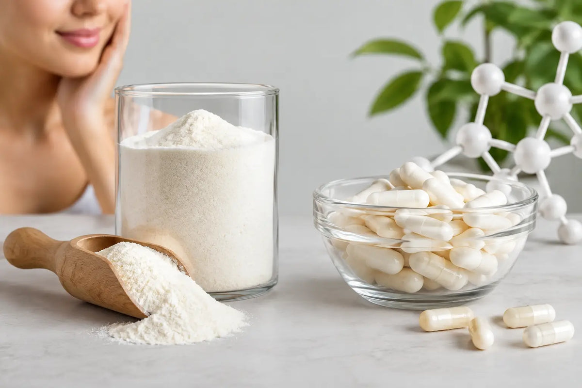 Colágeno hidrolisado versus peptídeos: diferenças