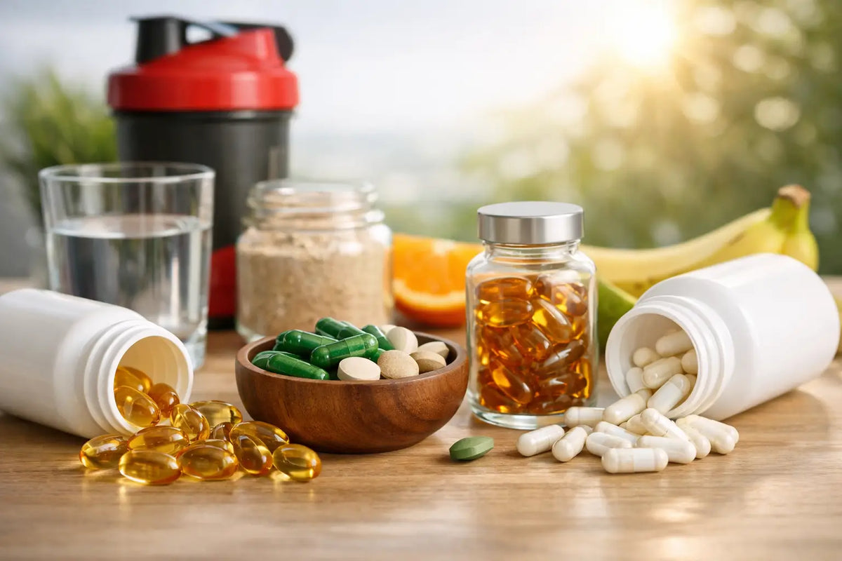 Suplementos para energia e disposição diária