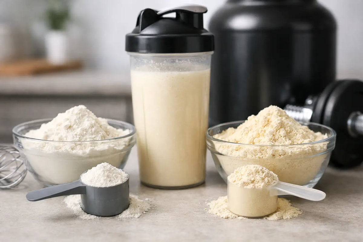 Whey isolado versus concentrado: qual escolher