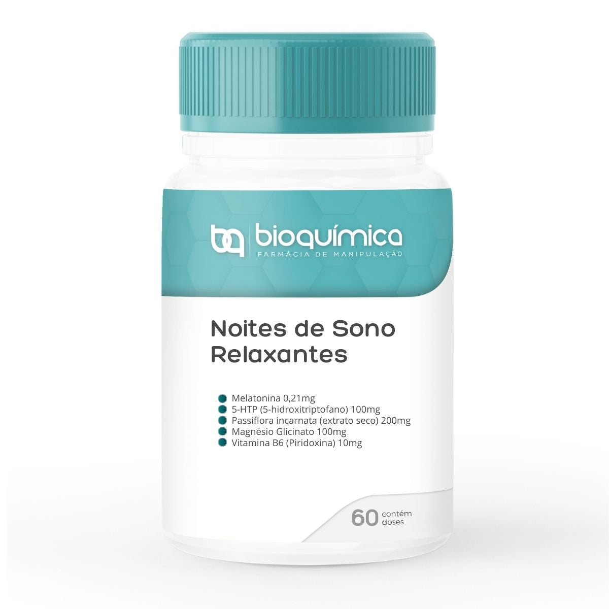 Durma melhor e reduza a ansiedade! Suplemento com Melatonina, 5-HTP e Passiflora para sono profundo e Equilíbrio Emocional. Fórmula Bioquímica de alta performance.