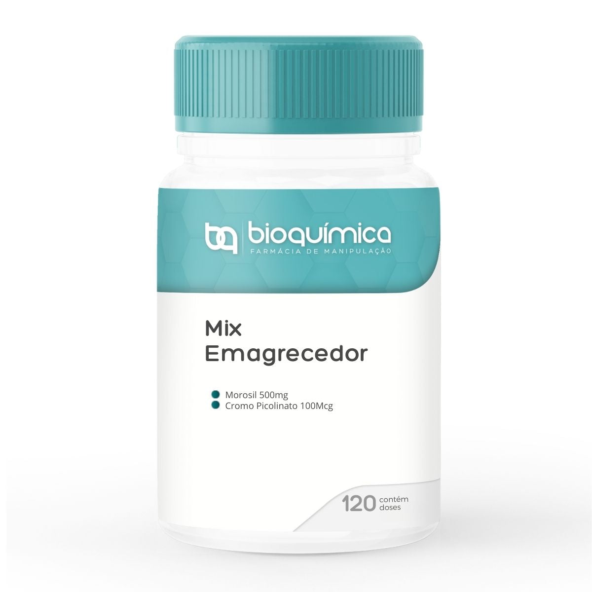 Morosil 500mg + Cromo Picolinato: Suporte na gestão de peso e redução da gordura abdominal. Otimize seu metabolismo com eficácia e qualidade de manipulação.