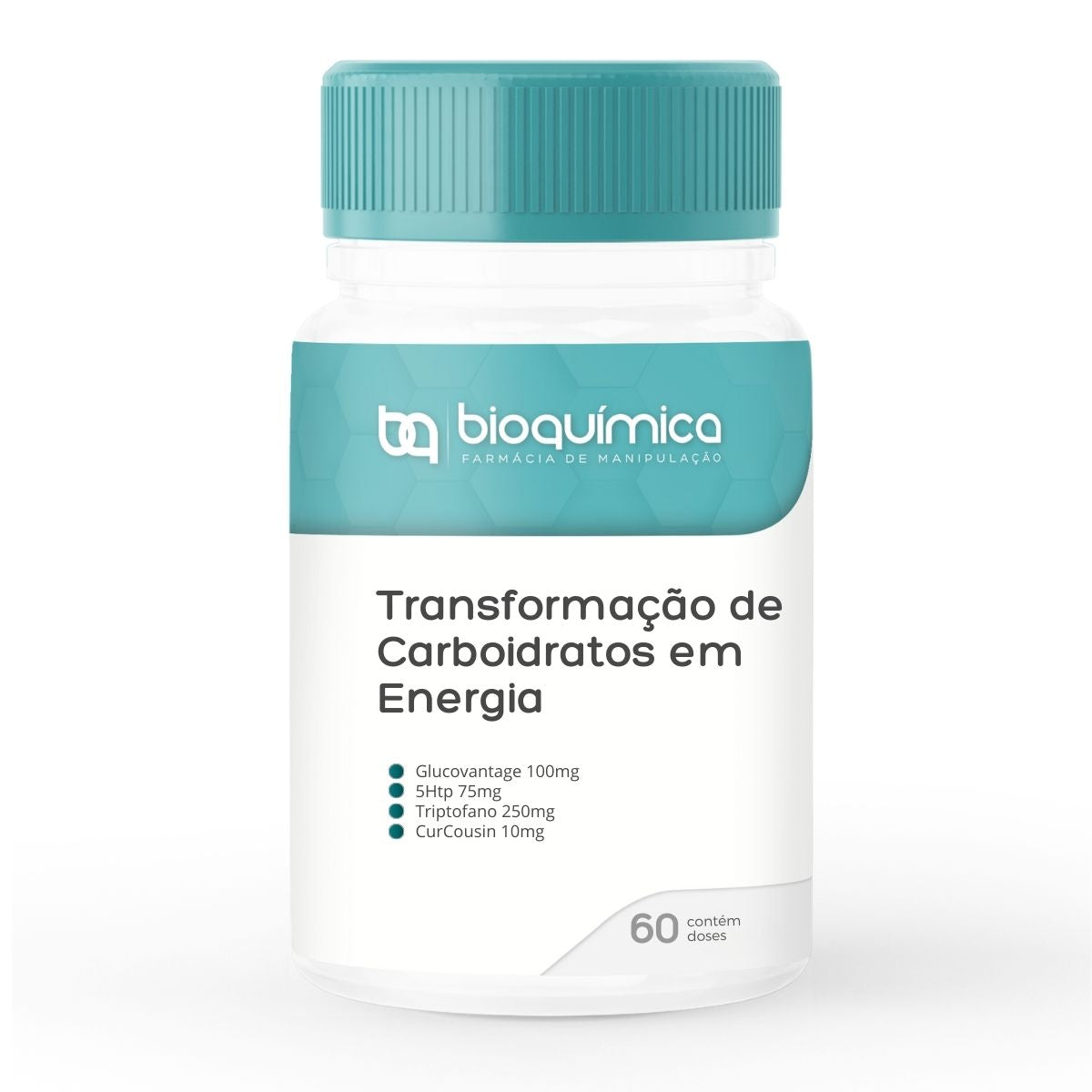 Equilíbrio Metabólico e Emocional: Suplemento com Glucovantage, 5-HTP e Triptofano. Controle Glicose, Compulsão Alimentar e melhore o humor. Fórmula Bioquímica.