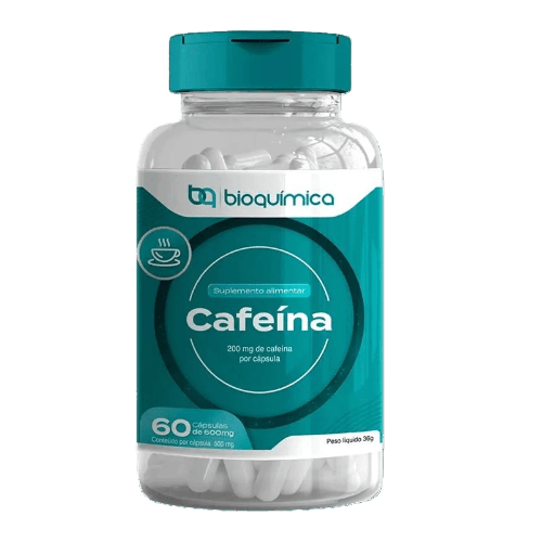 Cafeína Bioquímica 200mg 60caps – foco, energia e alta performance no seu dia