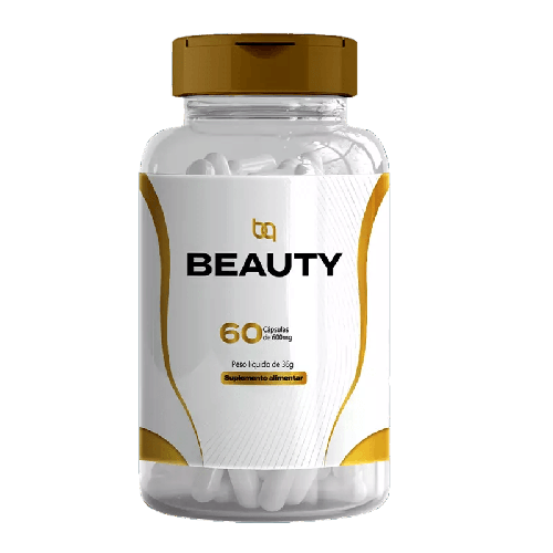 Beauty Bioquímica 60caps – vitalidade para pele, cabelos e unhas